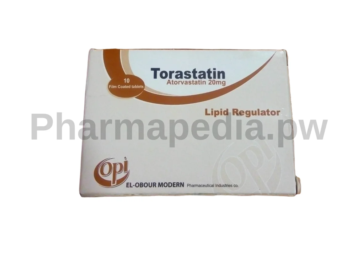 توراستاتين اقراص 20 مجم  Torastatin tablets 20 mg