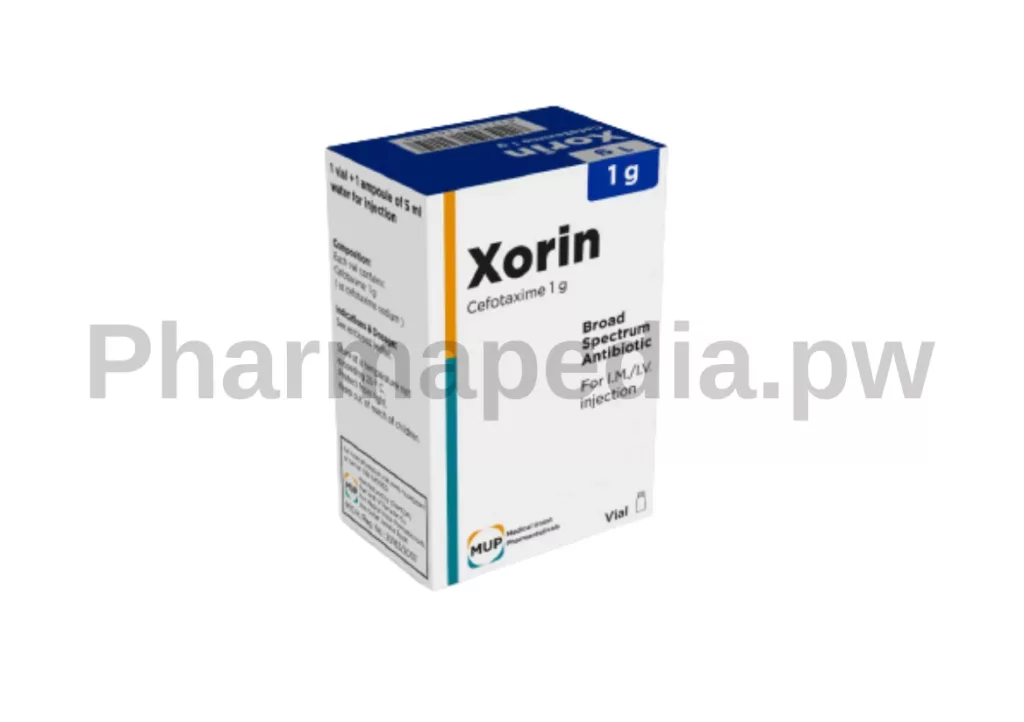 زورين فيال حقن 1 جم  Xorin vial 1 g
