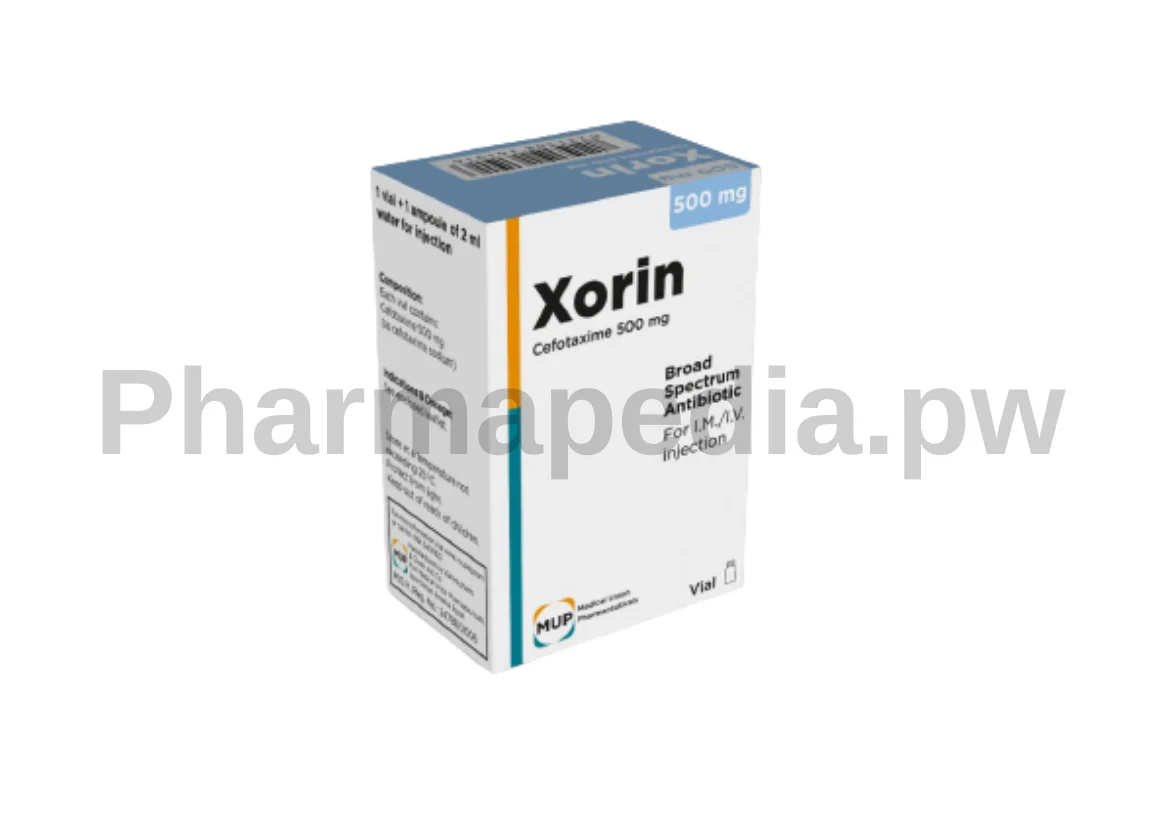 زورين فيال حقن 500 مجم  Xorin vial 500 mg 0.5