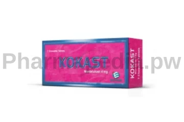 دواء كوكاست 4 مجم اقراص للمضغ للاطفال Kokast 4 mg chewable tablets