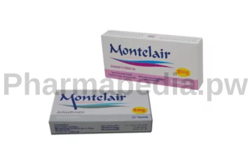 دواء مونتيلير 4 مجم او 5 مجم اقراص للمضغ للاطفال Montelair 4 mg 5 mg chewable tablets