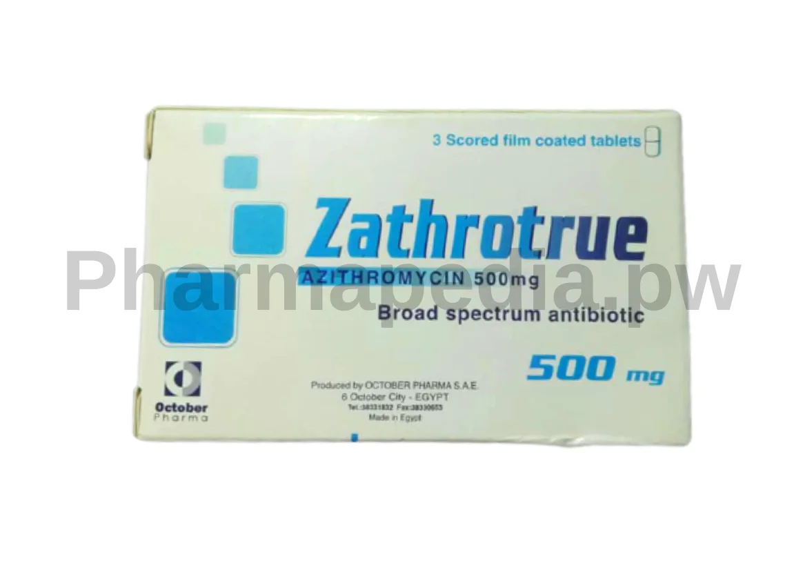 Zathrotrue 500 mg tablets antibiotic october pharma