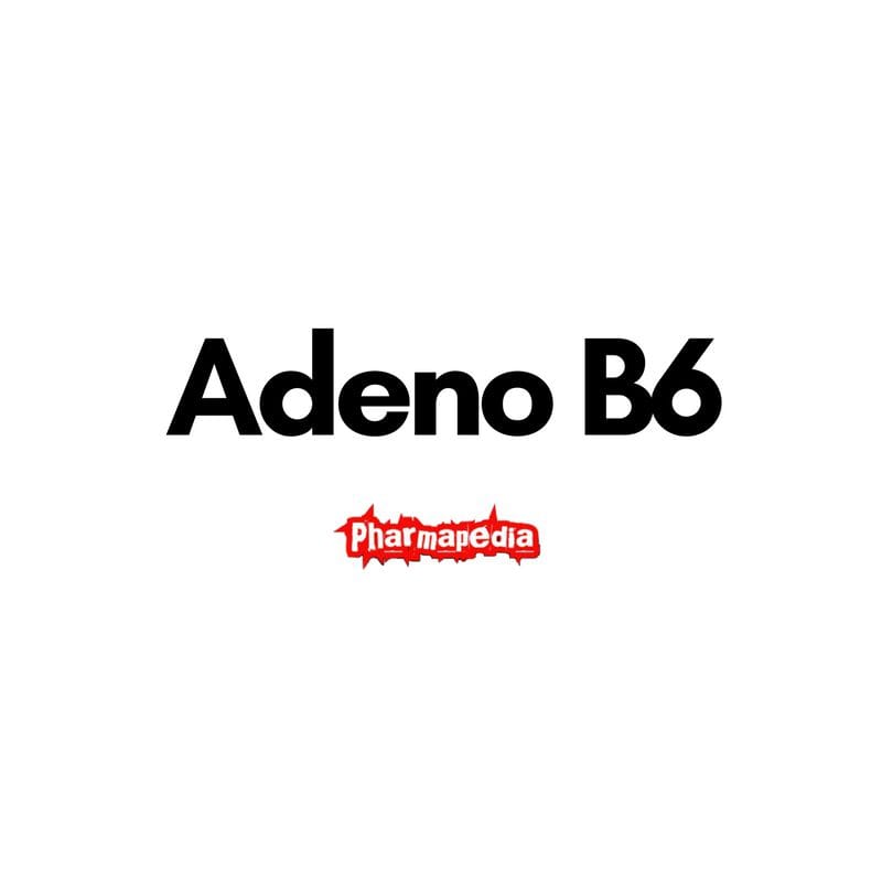 Adeno B6‎ tablets ادينو ب 6 اقراص‏