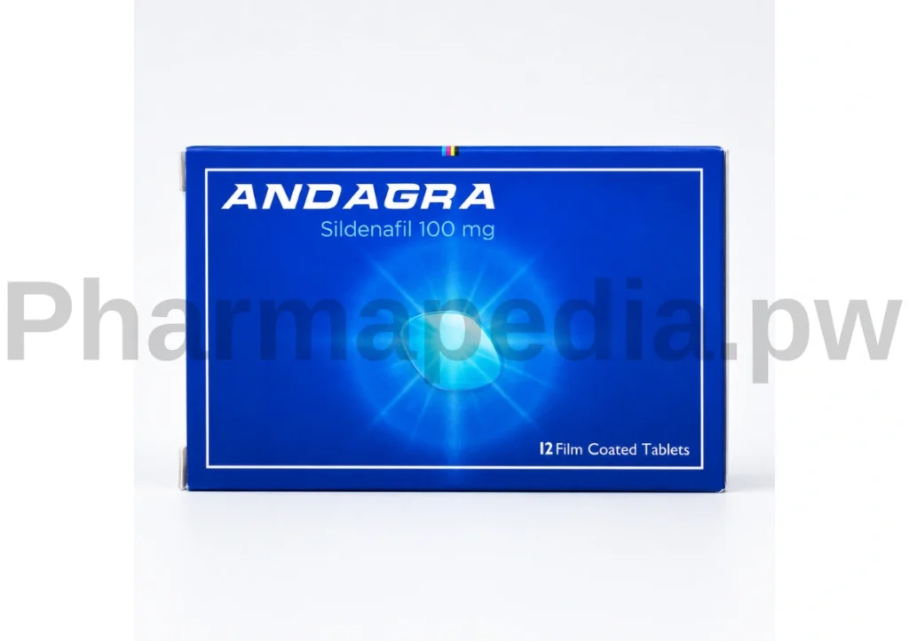 Andagra 100 mg tablets