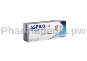اسبيكو اقراص للمضغ 81 مجم Aspico tablets