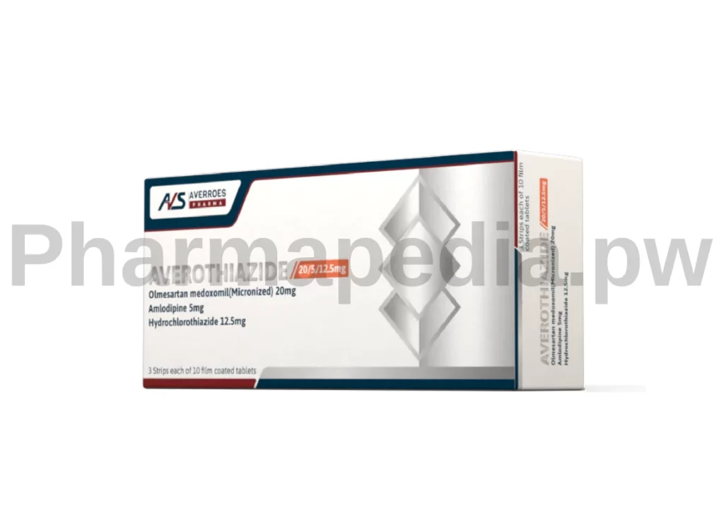 افيروثيازيد اقراص 20/5/12.5 Averothiazide tablets