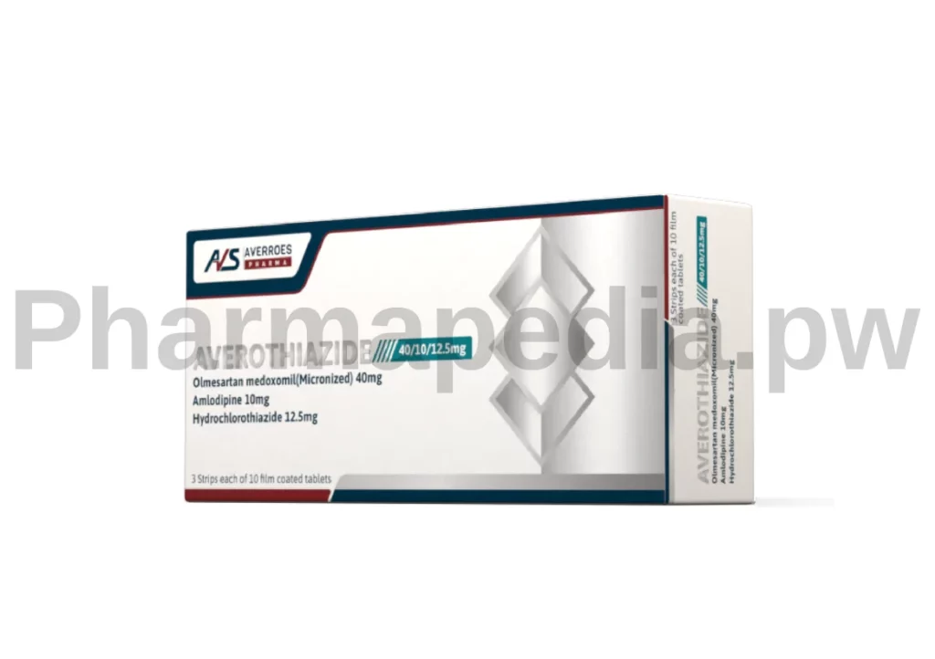 افيروثيازيد اقراص 40/10/12.5 Averothiazide tablets