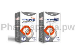 سيفاكسوتريز حقن 500 مجم و 1 جم Cefaxotrez