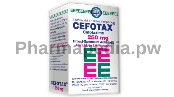 سيفوتاكس فيال 250 مجم Cefotax vial مضاد حيوي