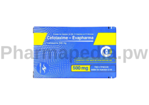 سيفوتاكسيم ايفا فارما 500 مجم فيال