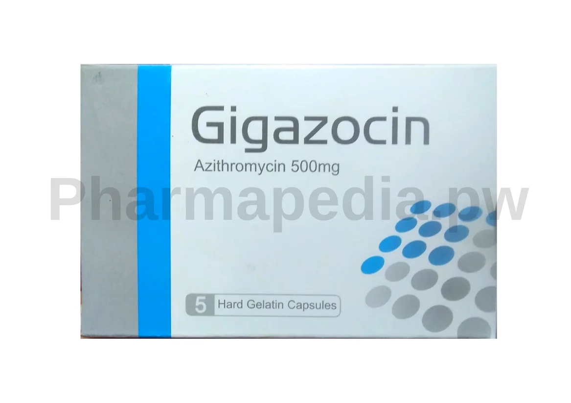 Gigazocin capsules antibiotic 500 mg