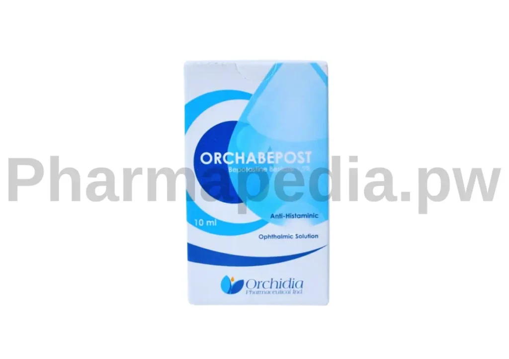 Orchabepost eye drops
