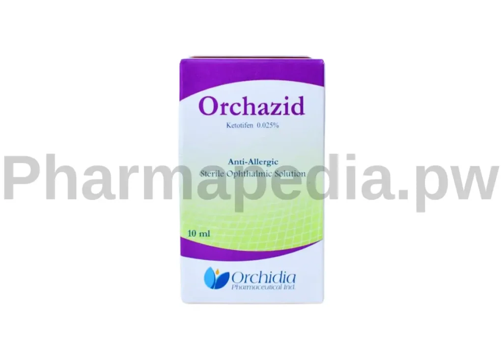 0.025% Orchazid Eye Drops