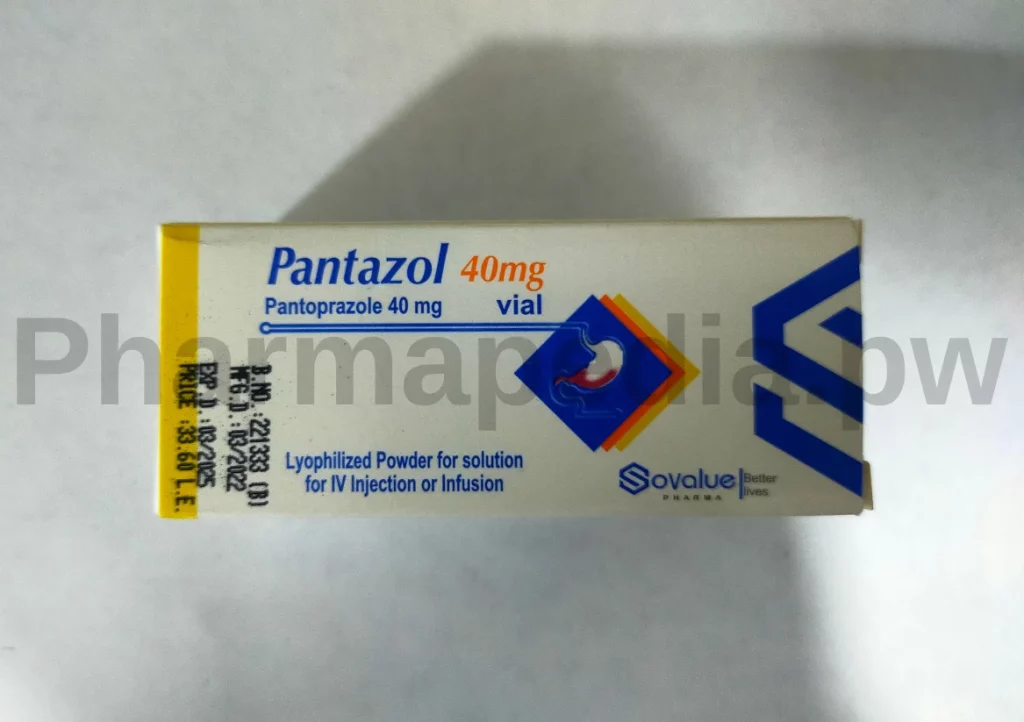 pantazol 40 mg vial iv