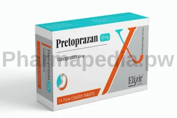 بريتوبرازان اقراص 20 مجم Pretoprazan tablets