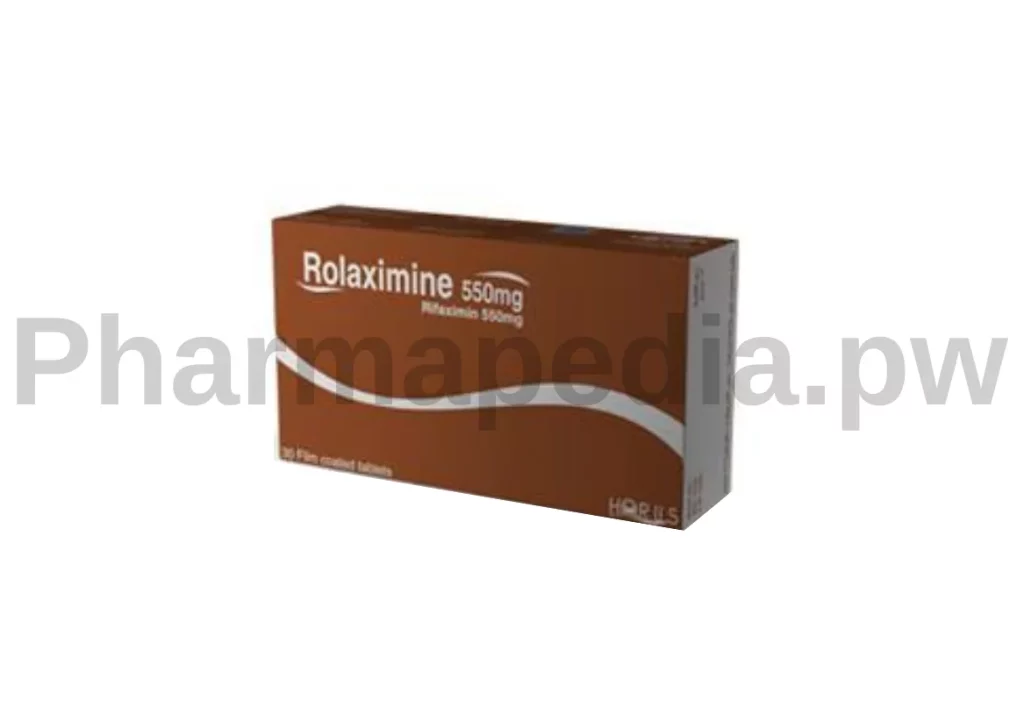 رولاكسيمين اقراص Rolaximine tablets 550 mg