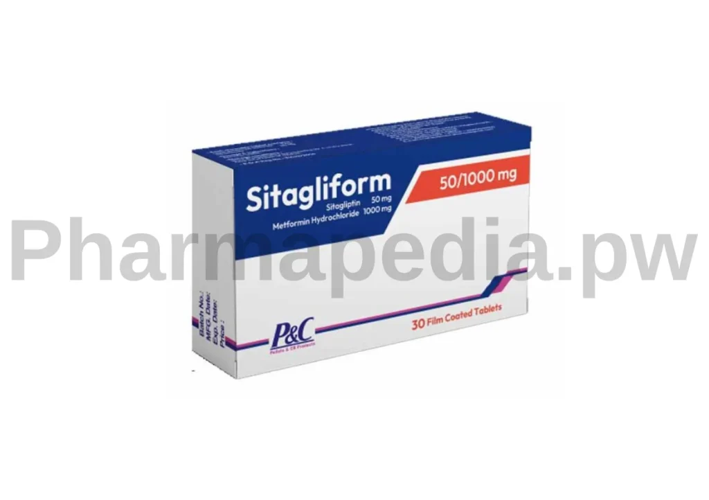 سيتاجليفورم اقراص 50/1000 Sitagliform tablets