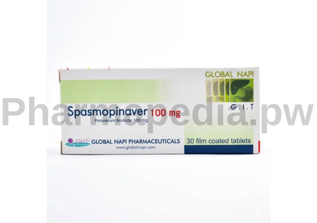 Spasmopinaver 100 mg tablets
