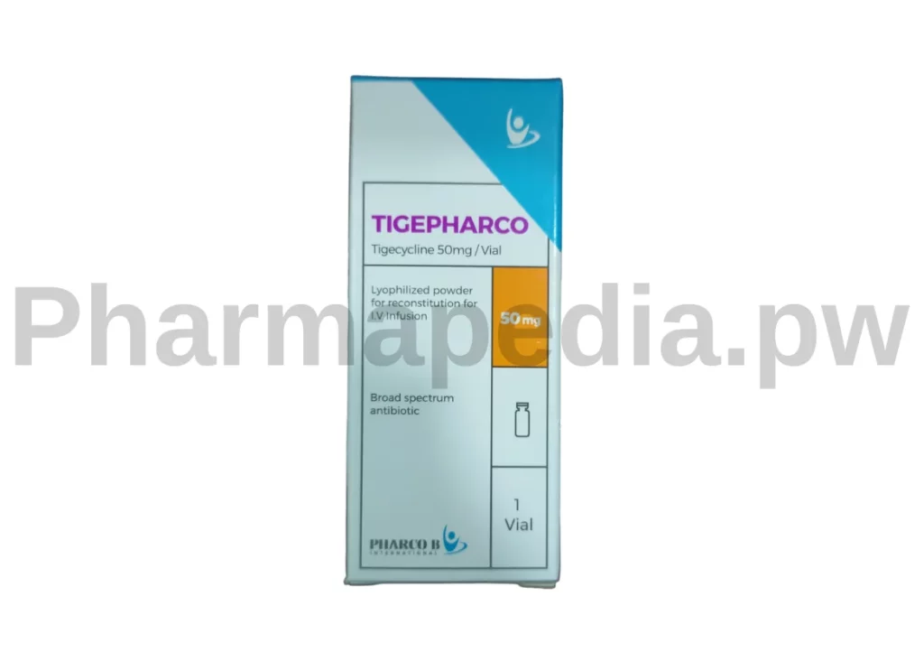 تيجيفاركو 50 مجم Tigepharco vial