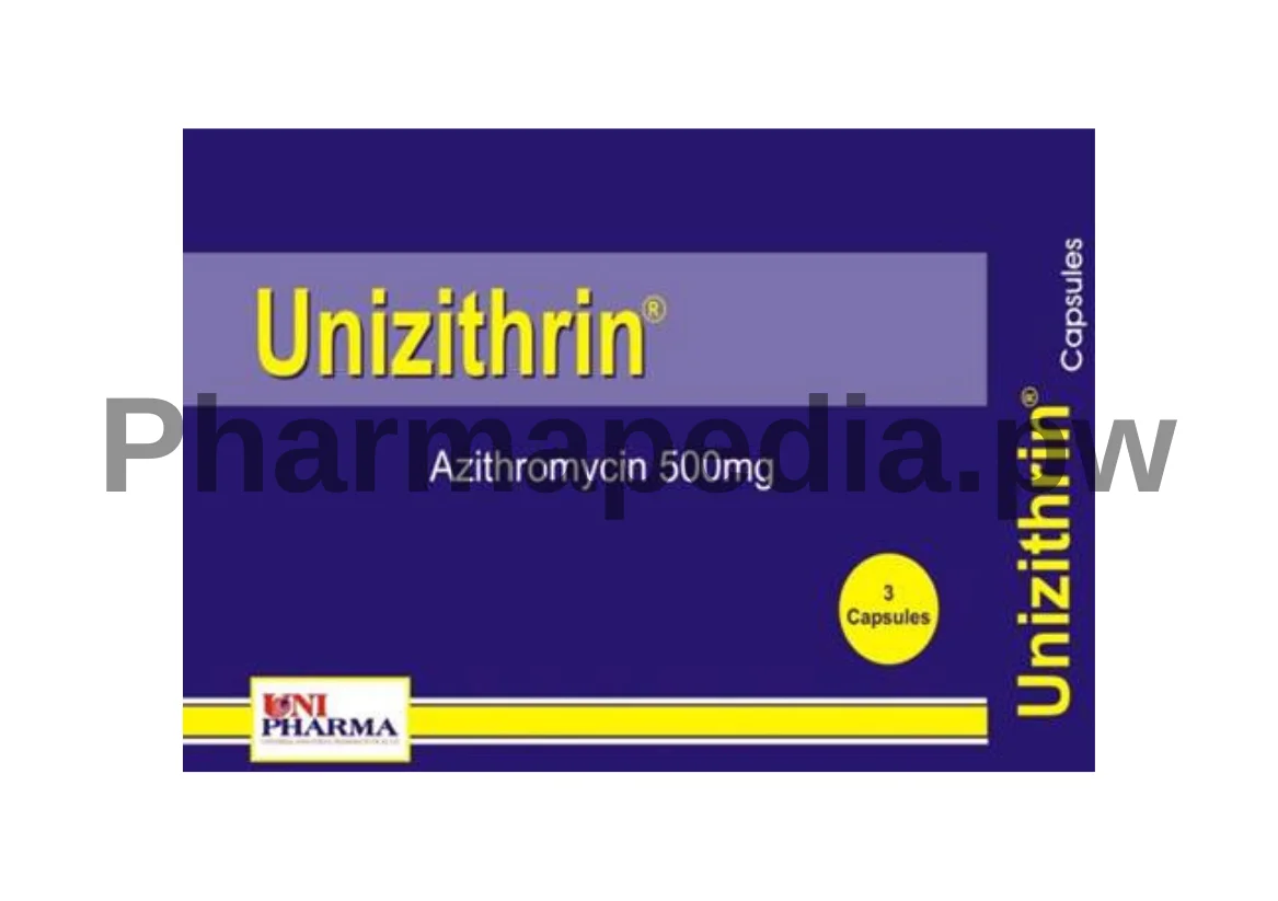 Unizithrine 500 mg capsules 