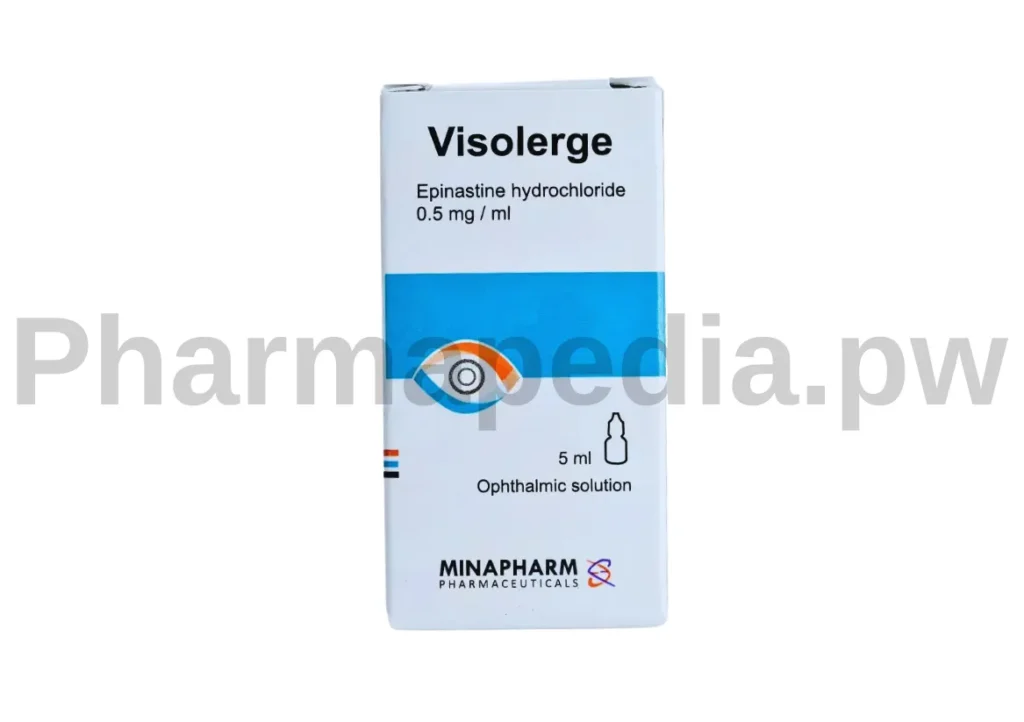 فيزوليرج (Visolerge): قطرة لحساسية العين 0.5 مجم / مللي