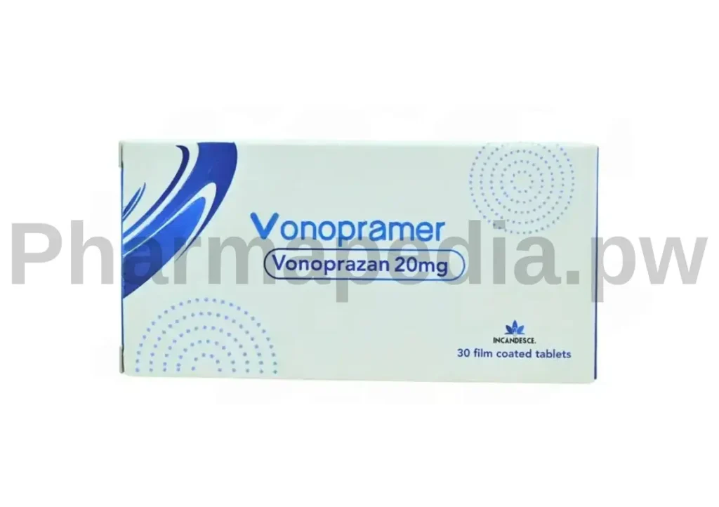 Vonopramer 20 mg tablets