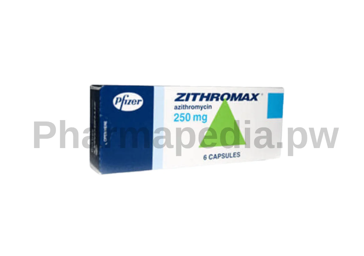 Zithromax 250 mg capsules pfizer