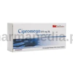 سيبروميجا أقراص مضاد حيوي لعدوي المسالك البولية Cipromega Tablets 500 مجم