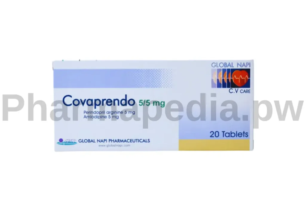 كوفابريندو اقراص Covaprendo Tablets 5/5 mg 20 tablets