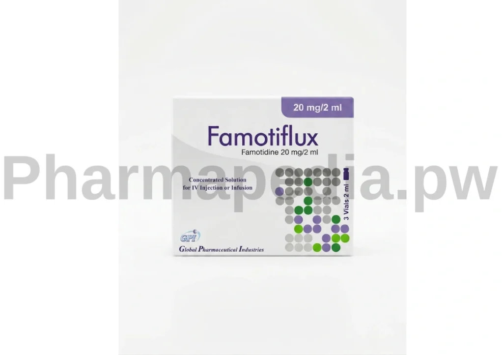 Famotiflux Vial 20mg / 2 ml