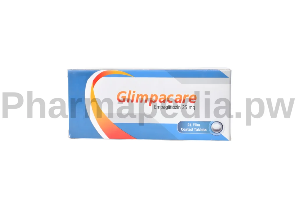Glimpacare 25 mg 21 tablets