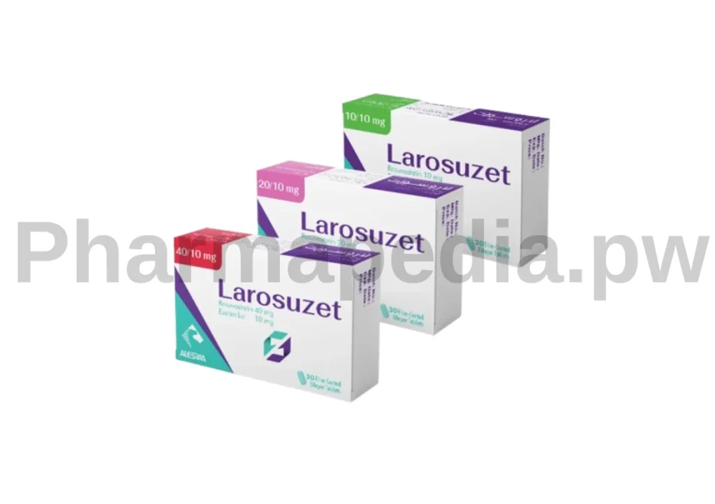 لاروسوزت اقراص 10/10 و 10/20 و 10/40 مجم Larosuzet tablets