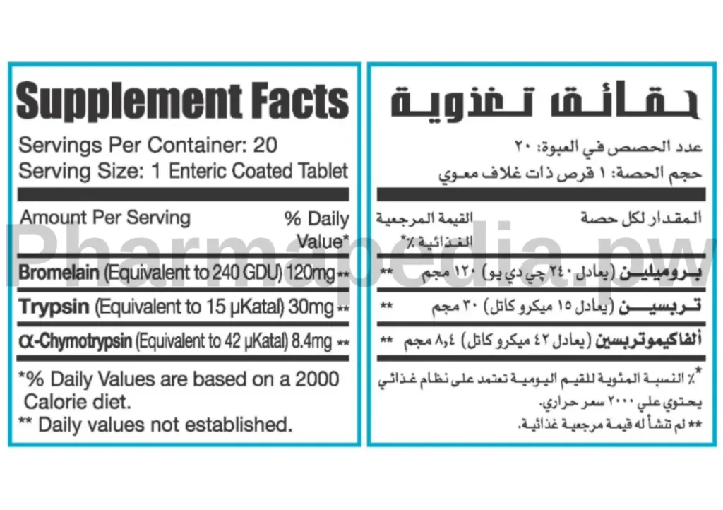 مكونات ليمتلس الزايم ماكس Limitless Allzyme Max