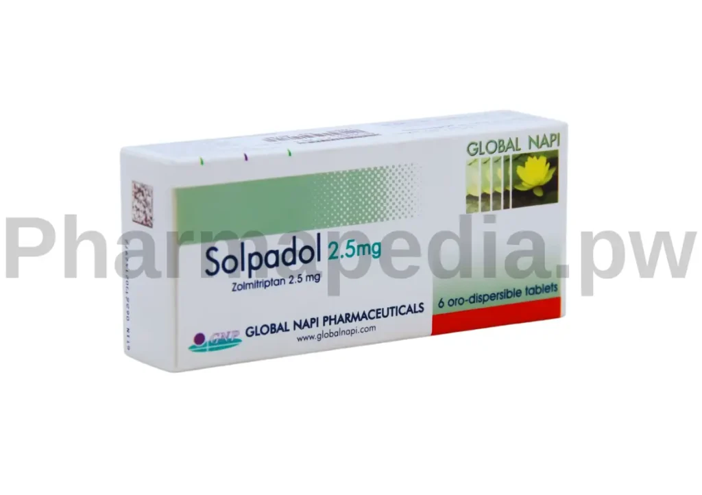سولبادول أقراص Solpadol tablets 2.5 mg