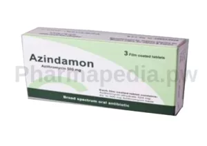 ازيندامون اقراص 500 مجم Azindamon مضاد حيوي