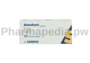 ازماكاست 5 مجم اقراص للمضغ للاطفال Asmakast 5 mg