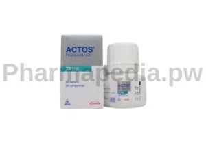 اكتوس اقراص 30 مجم Actos tablets