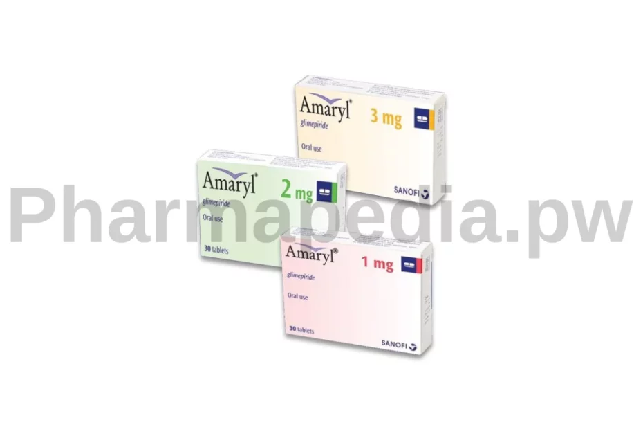 اماريل اقراص 1 و 2 و 3 و 4 مجم Amaryl tablets