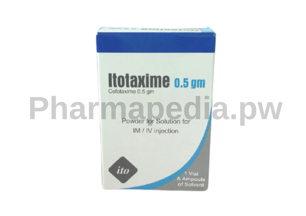 ايتوتاكسيم فيال حقن Itotaxime vial 500 mg 