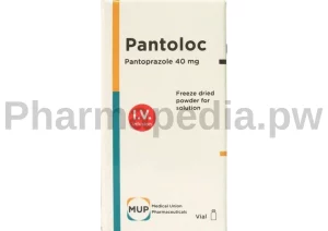 بانتولوك فيال 40 مجم لعلاج قرحة المعدة Pantoloc vial