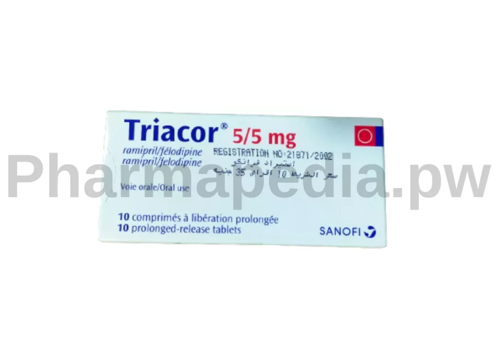 ترياكور اقراص 5/5 مجم Triacor tablets