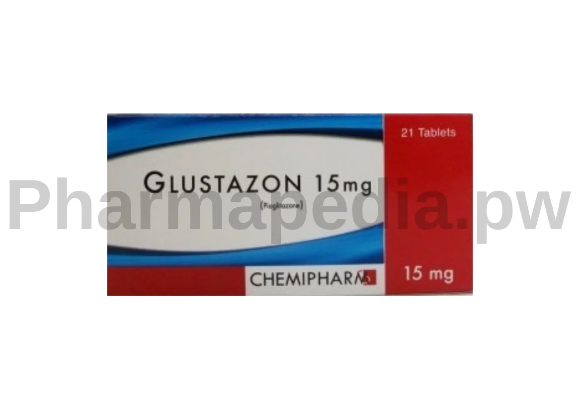 جلوستازون اقراص 15 او 30 او 45 مجم Glustazon tablets