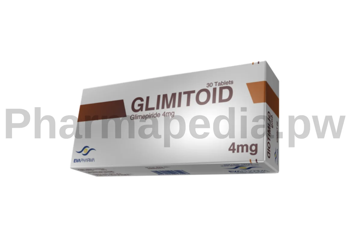 جليميتويد اقراص 4 مجم Glimitoid tablets