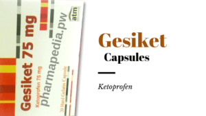جيسيكيت كبسول 75 مجم Gesiket