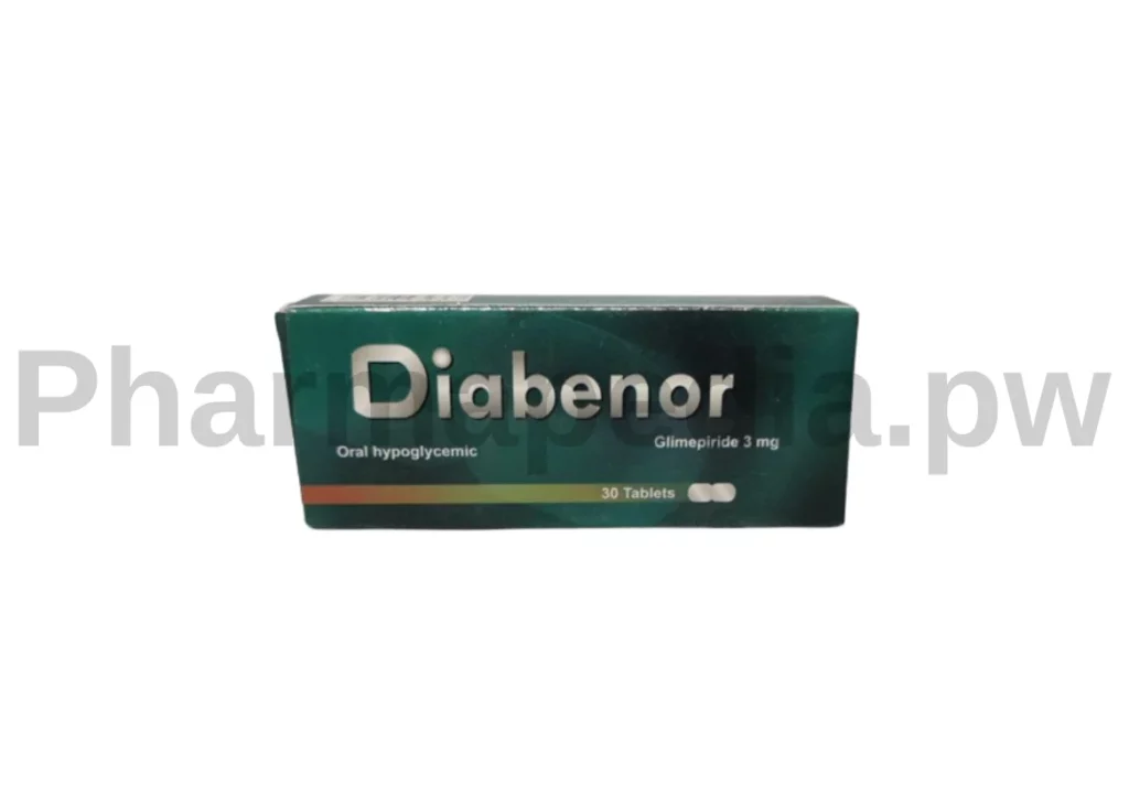 ديابينور اقراص 3 مجم Diabenor tablets