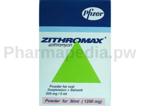 زيثروماكس شراب للأطفال 30 مللي Zithromax suspension