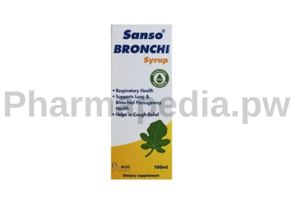 سانسو برونشي شراب لعلاج الكحة Sanso Bronchi Syrup