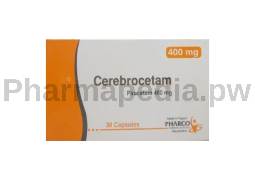 دواء سريبروسيتام كبسول 400 مجم Cerebrocetam capsules 400 mg
