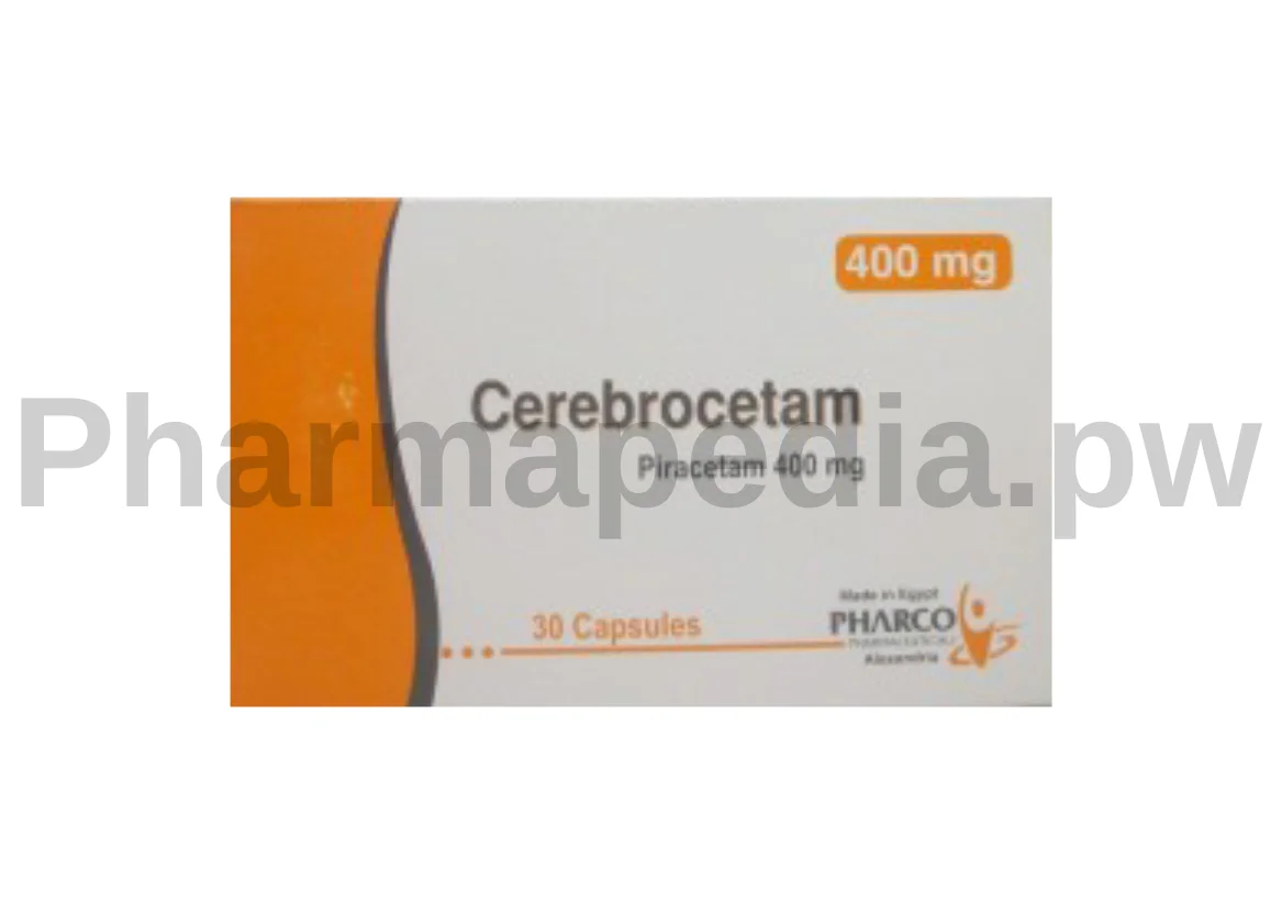 سريبروسيتام كبسول Cerebrocetam capsules 400