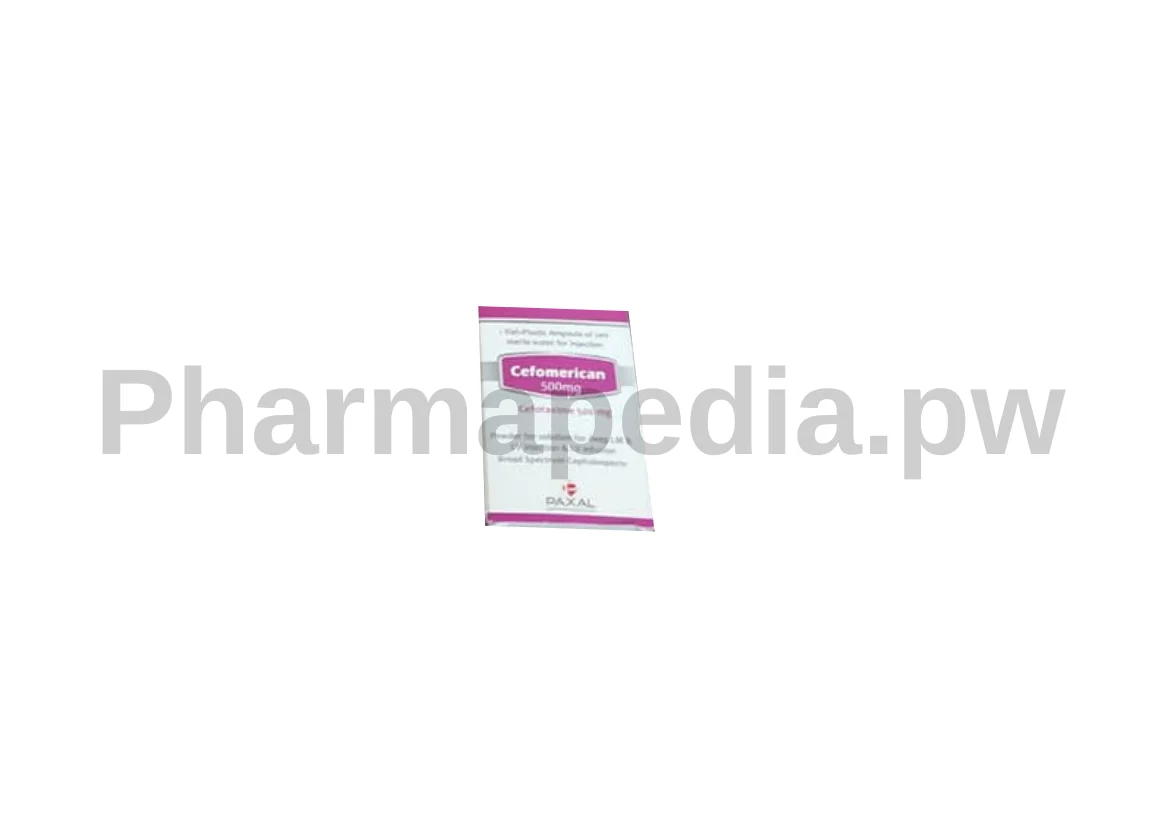 سيفوميريكان فيال للحقن Cefomerican vial